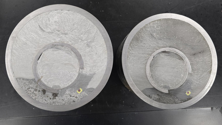 Two sleeve components shown in the Ullrigg test case