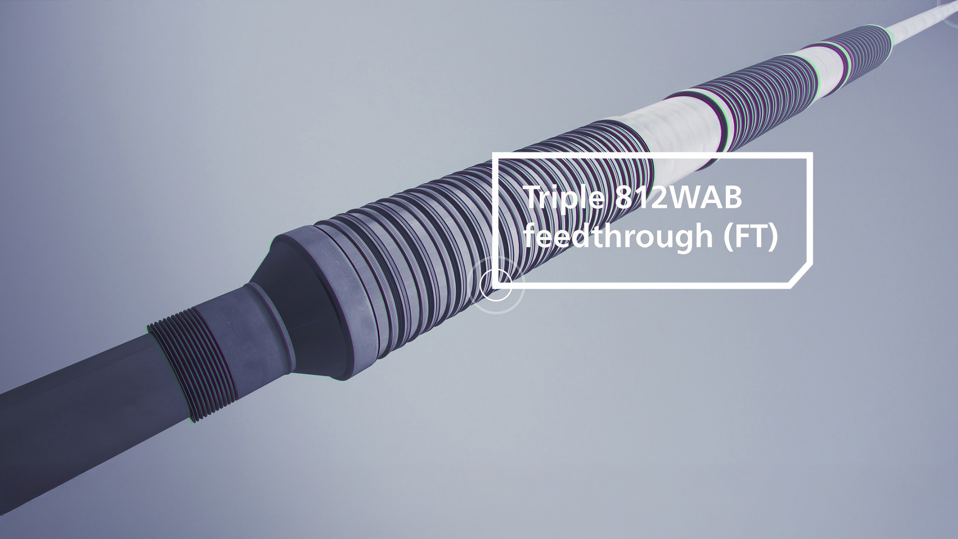 JBR202019- Triple 812WAB feedthrough (FT)