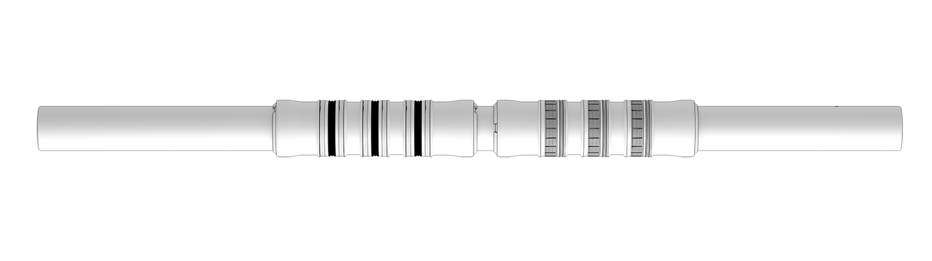 Welltec Expandable Anchor tool shown for cased hole plug applications with detailed metal components and expansion elements visible.